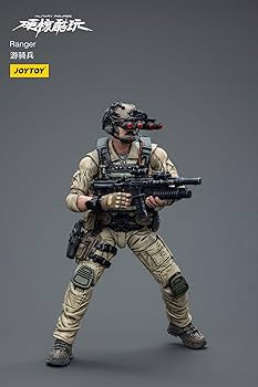 Amazon | JOYTOY ミリタリーフィギュア レーンジャー 1/18