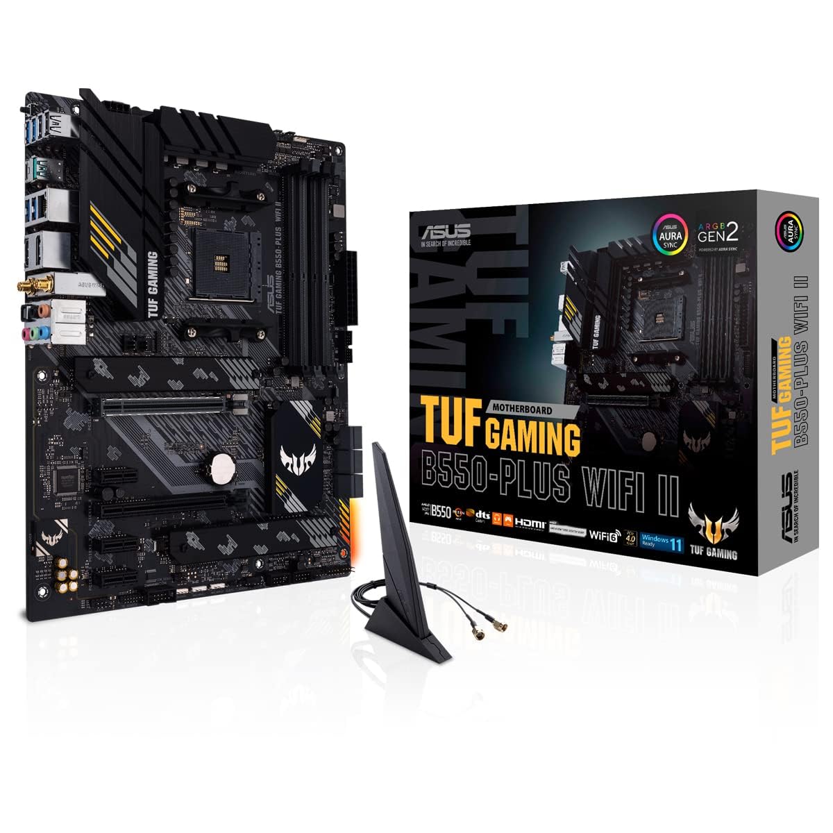 TUF GAMING B550-PLUS WIFI II + AMD Ryzen 7 5800X3D