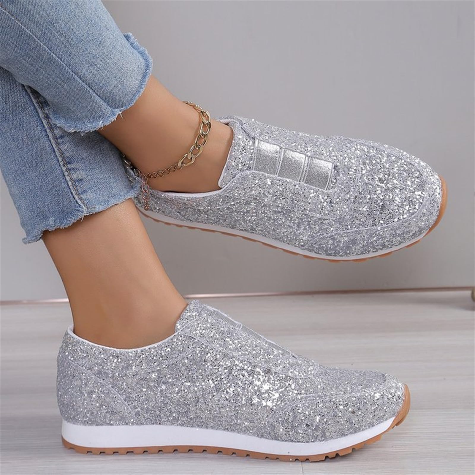 Scarpe Ginnastica Donna Traspiranti Sneakers Donna Eleganti Comode | Scarpe Ginnastica in Tomaia Maglia per Passeggiata Invernale Sneakers Ragazza Leggerezza Assoluta Tessuto Sintetico