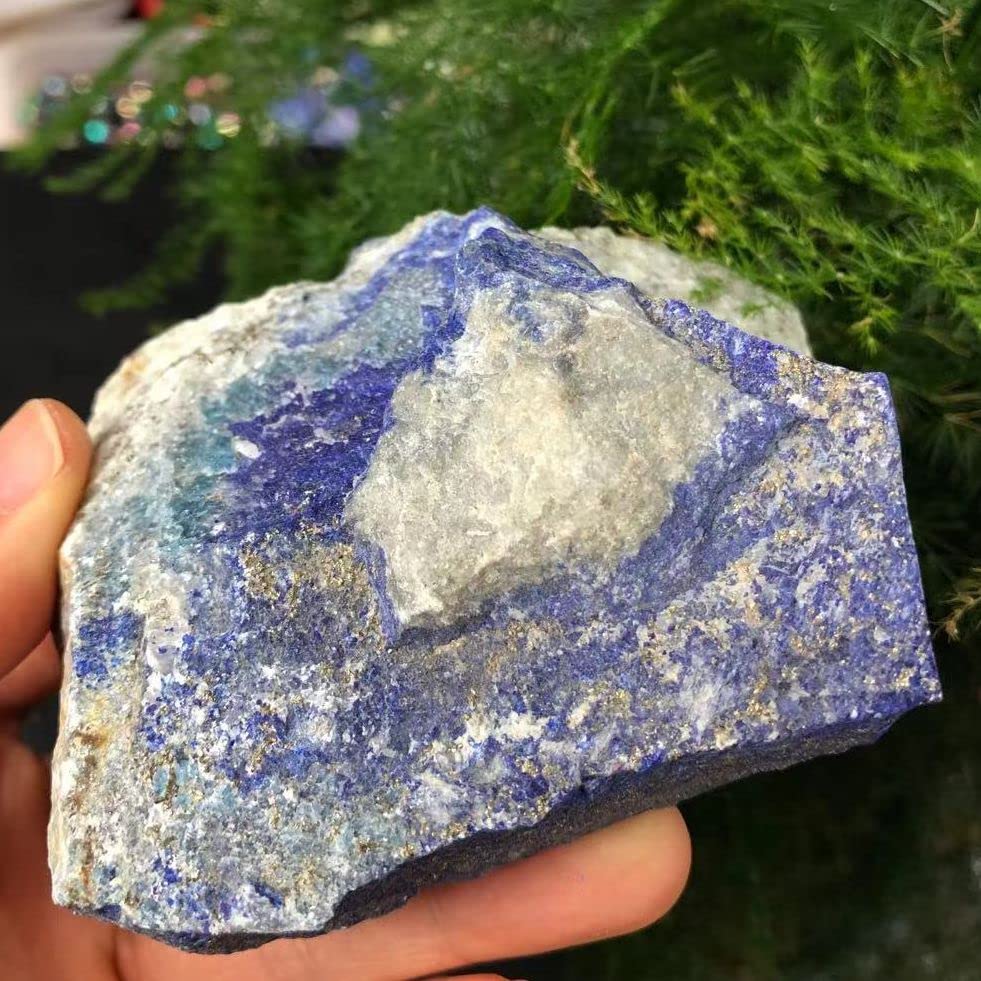 Pierre Lapis Lazuli Cristal de Quartz Décoration Intérieure et Matière Première Bijoux
