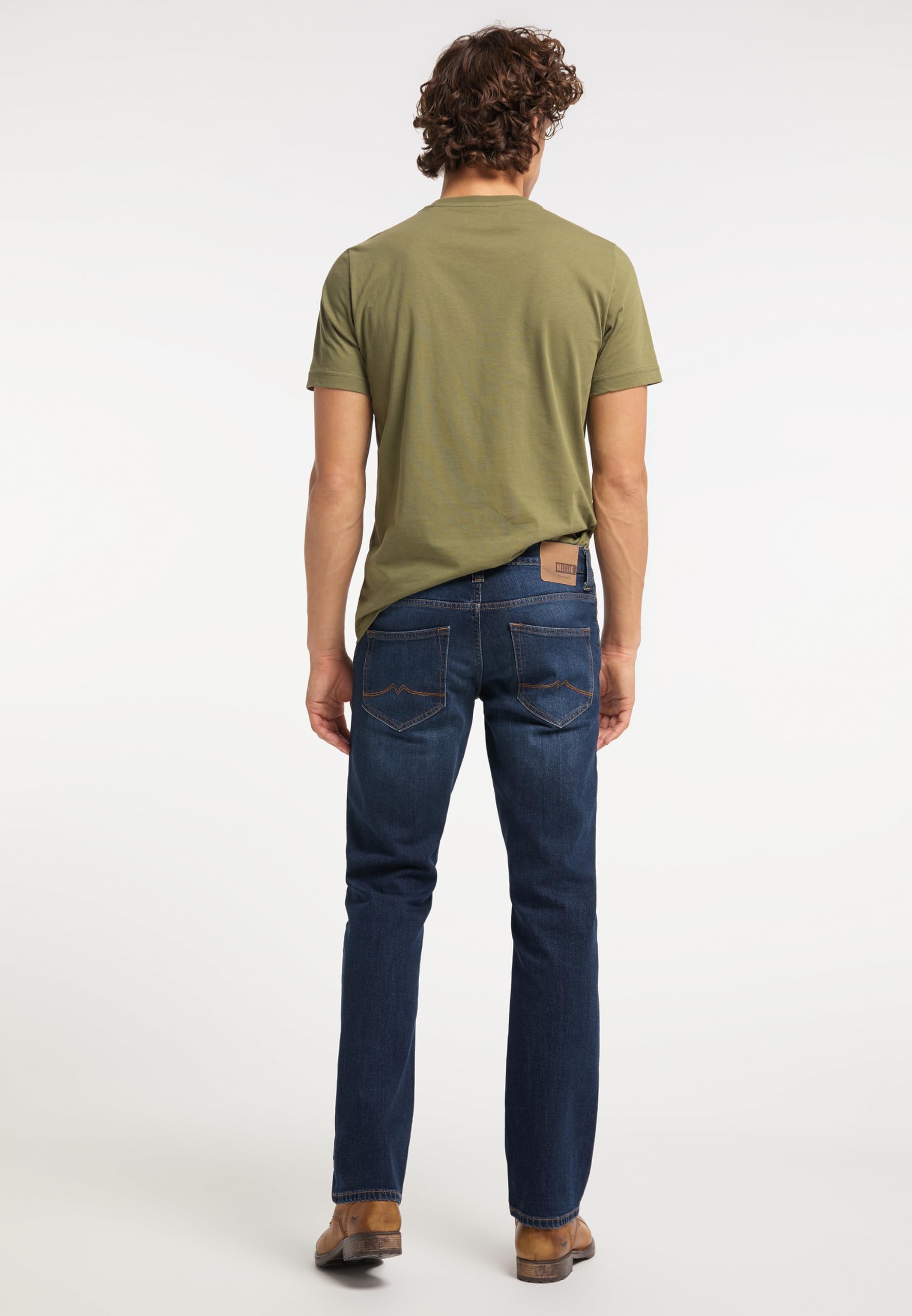 MUSTANG Jeans Herren Stretch Oregon Bootcut Jeanshose Hose Denim Schwarz Blau 30 31 32 33 34 36 38 40 42 44