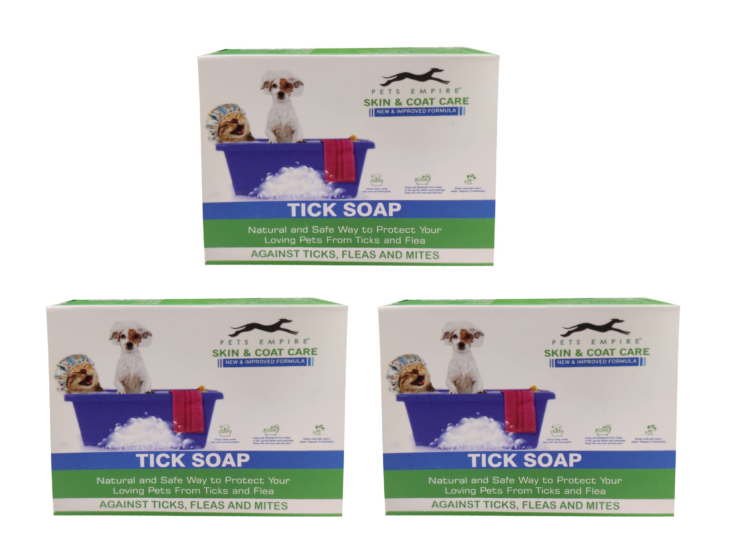 Pets Empire Dog Naturalis Handmade Dog Soap Fur BRIGHTENING & Antibacterial Organic Soap Skin & Coat Care 100 GMS (Pack of 3) (Anti Tick Soap). (B09RWLQ764) Amazon Price History, Amazon Price Tracker