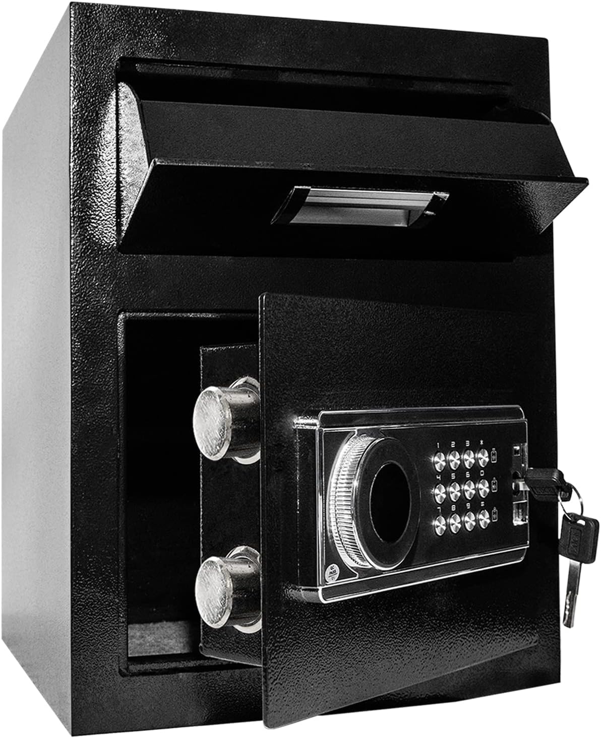 2 Cub Security Business Safe and Lock Box with Digital Keypad,Drop Slot