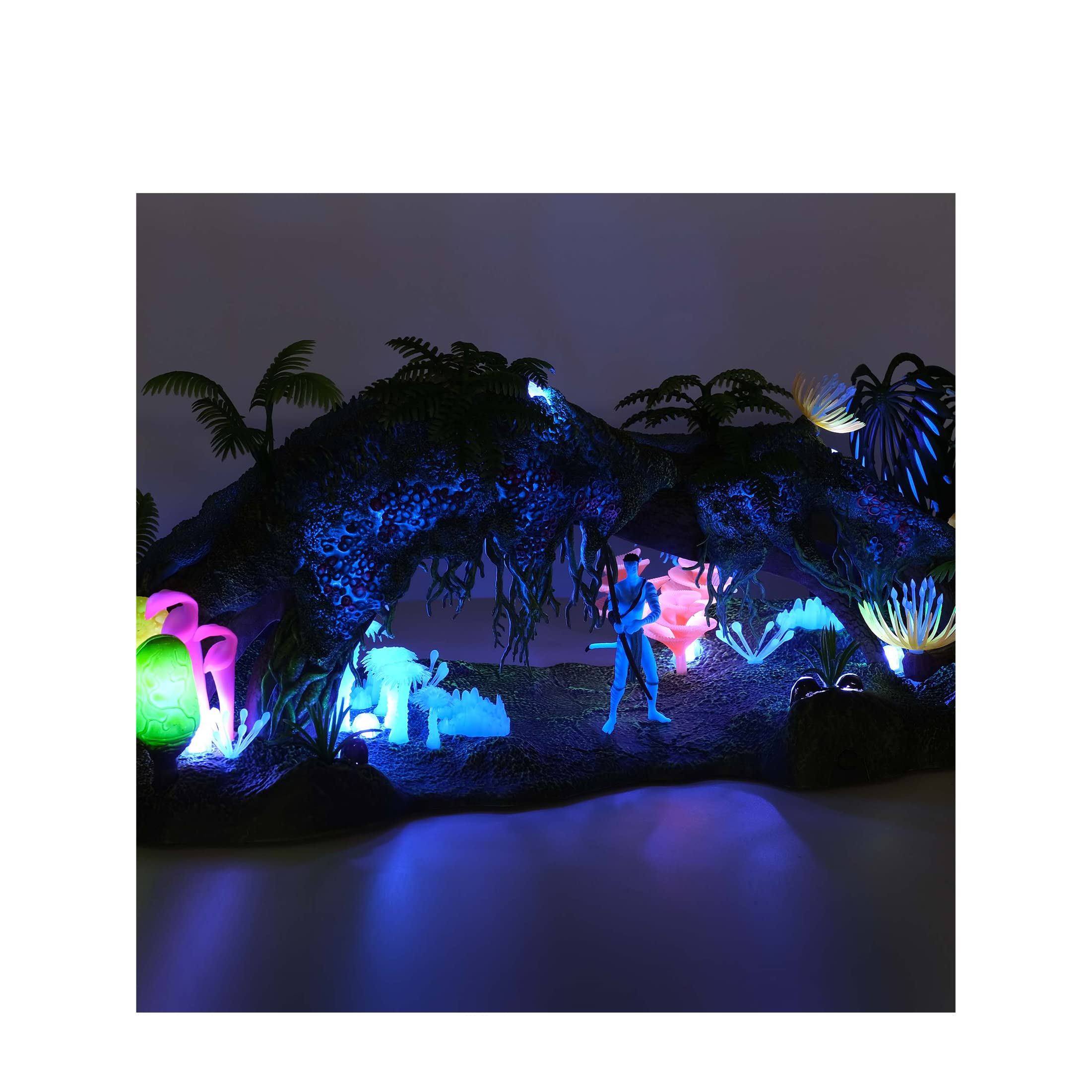 McFarlane Toys - Disney Avatar - World of Pandora Omatikaya Forest Deluxe Movie Figure Set collectible Ages 8+, TM16408, Multicolor - Image 3