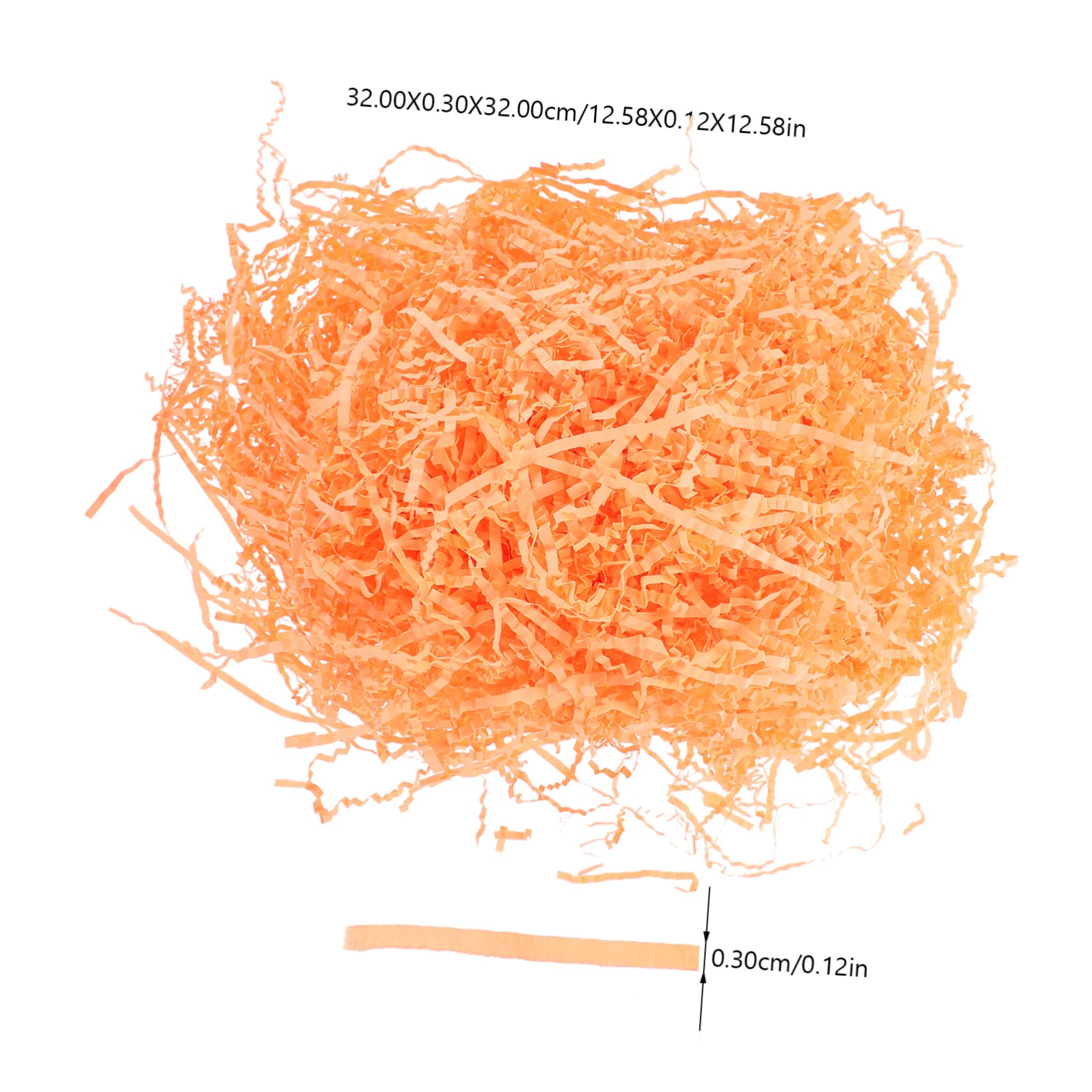 Rosa Füllmaterial aus Geschreddertem Papier für Körbe, 1 Beutel | Dekorative Füllung für Geschenkboxen und Schokoladen, Schöne Optik, Verblasst nicht Leicht