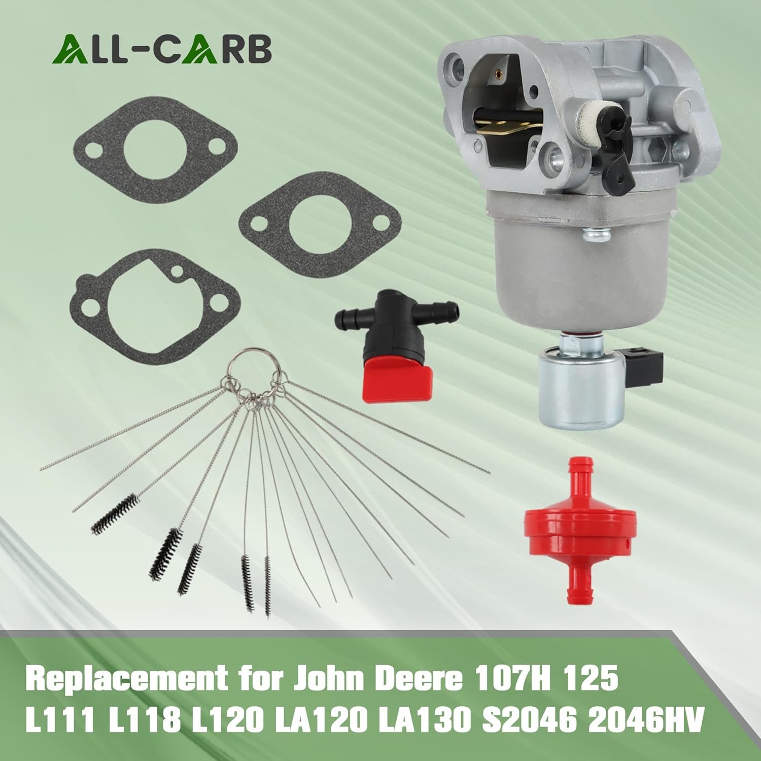 ALL-CARB AM135089 Replacement for 699807 697722 Carburetor Kit Mower Tractor Models 20Hp Engine Mower