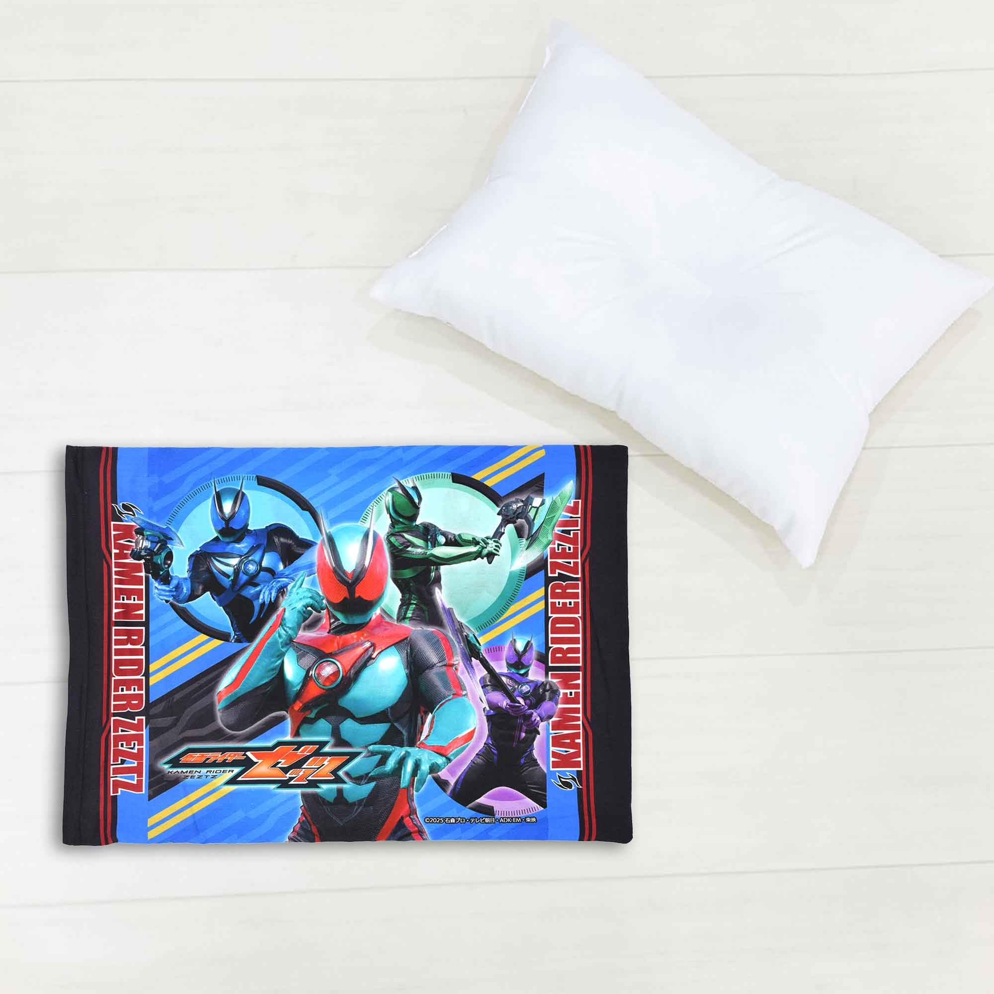 Amazon｜MORIPiLO 子供 枕カバー 仮面ライダー ゼッツ 約28x40cm