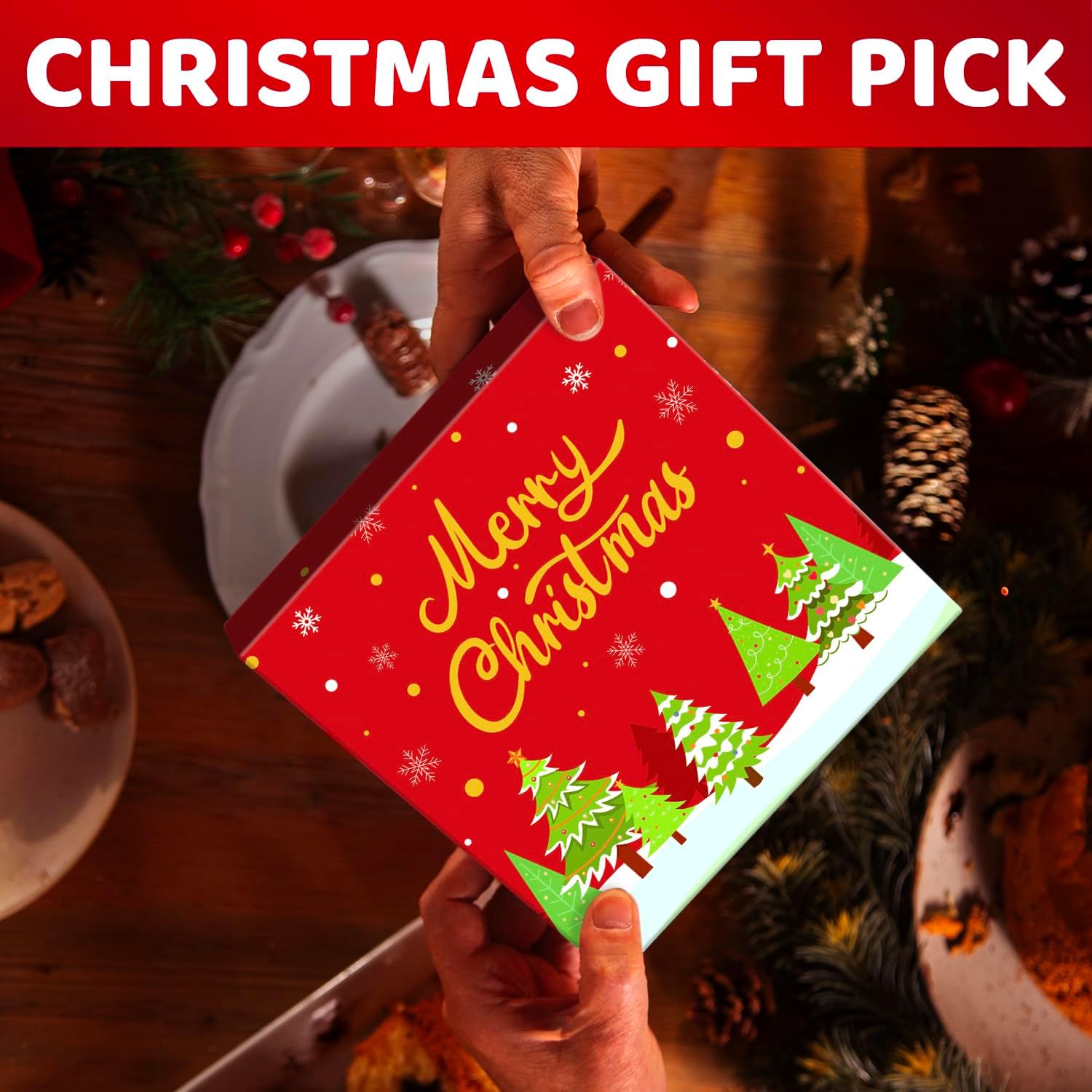 HAPPYPOP Secret Santa Gifts for Kids - Christmas Socks with Greeting Card for 4-9 Year Olds - Image 7