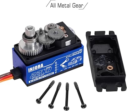 INJORA INJS022 22KG Low Profile Digital Servo for 1/10 RC Car