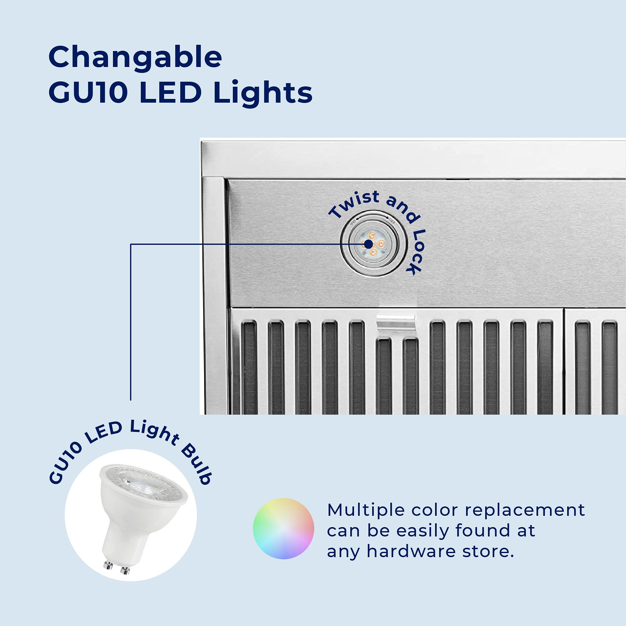 Hauslane Chef Series 30" PS18 campana extractora baj...B06XWFPJLH