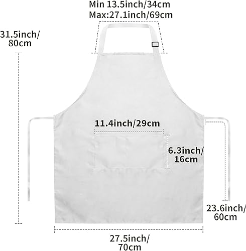 Miniatura 4 de SonaGear Delantales personalizados para hombres y mujeres. Personalizar delantal mujer con bolsillos