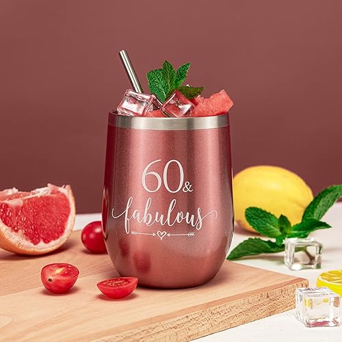 Miniatura 32 de Crisky Vaso de vino de oro rosa con el número 21 y finalmente para niña, regalo de cumpleaños número 21, ideas divertidas para novia, hermana