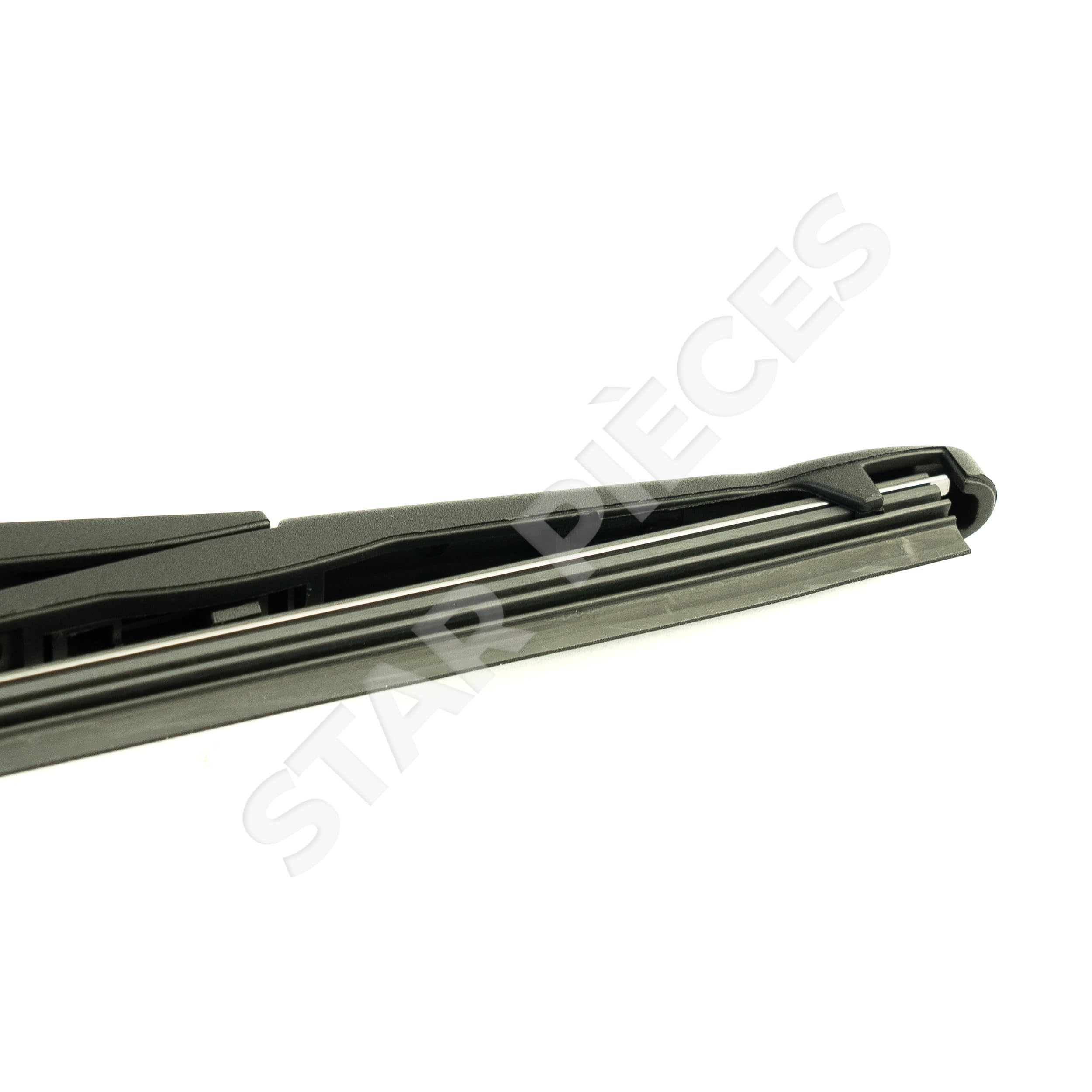 Braccio tergicristallo posteriore compatibile per Clio 2 (1998-2012) con spazzola tergicristallo (lunotto posteriore) 7701045207