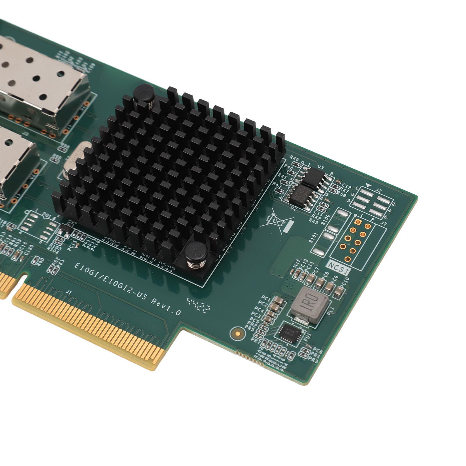 Fabater Carte Réseau Gigabit Ethernet PCI-E, Carte Réseau Gigabit Anti-interférence à Double Port pour Ordinateur de Bureau