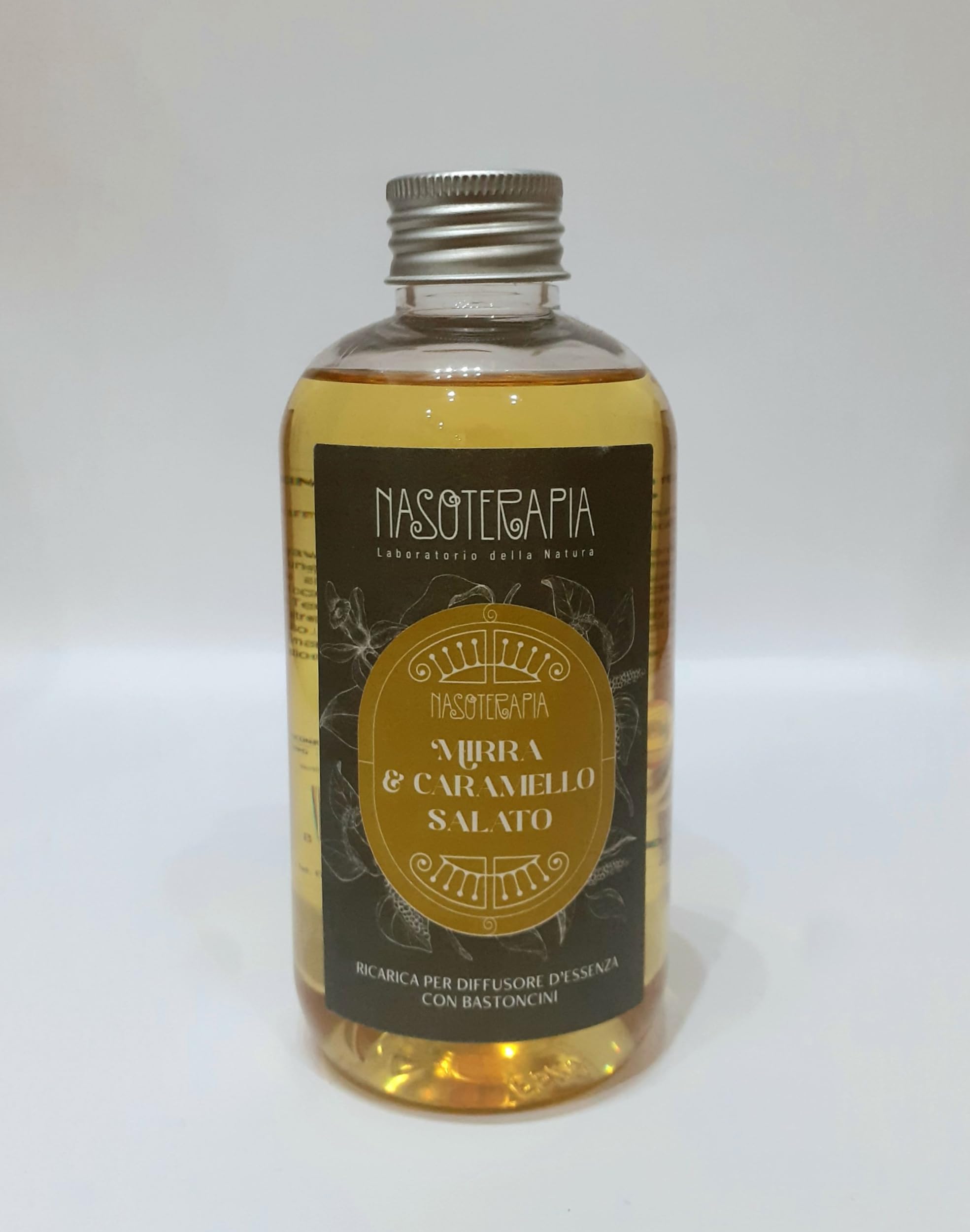 Nasoterapia Ricarica per diffusore Bastoncini Mirra e Caramello Salato 250ml