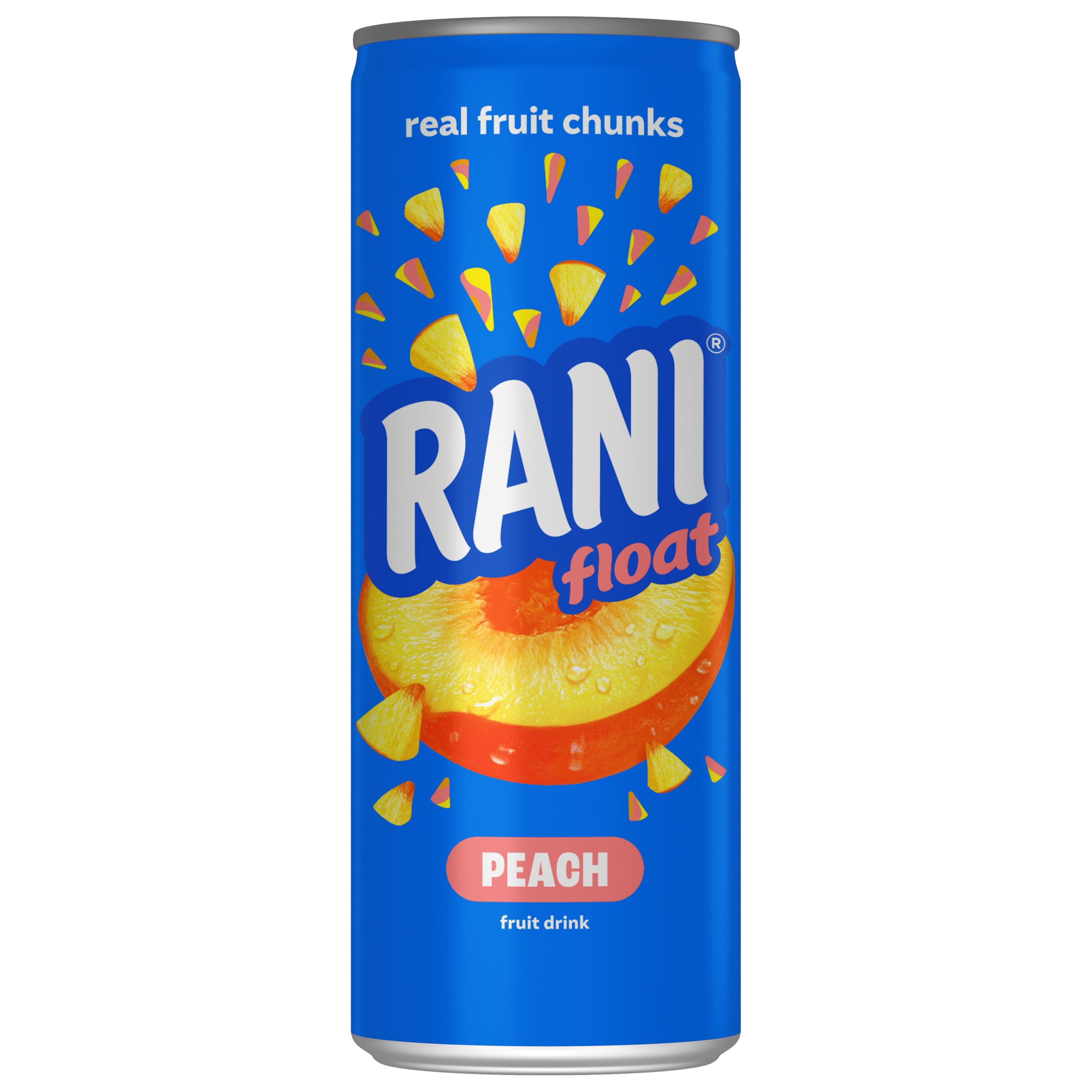 Rani Natural Peach Float Drink 240 ml (Pack of 24)
