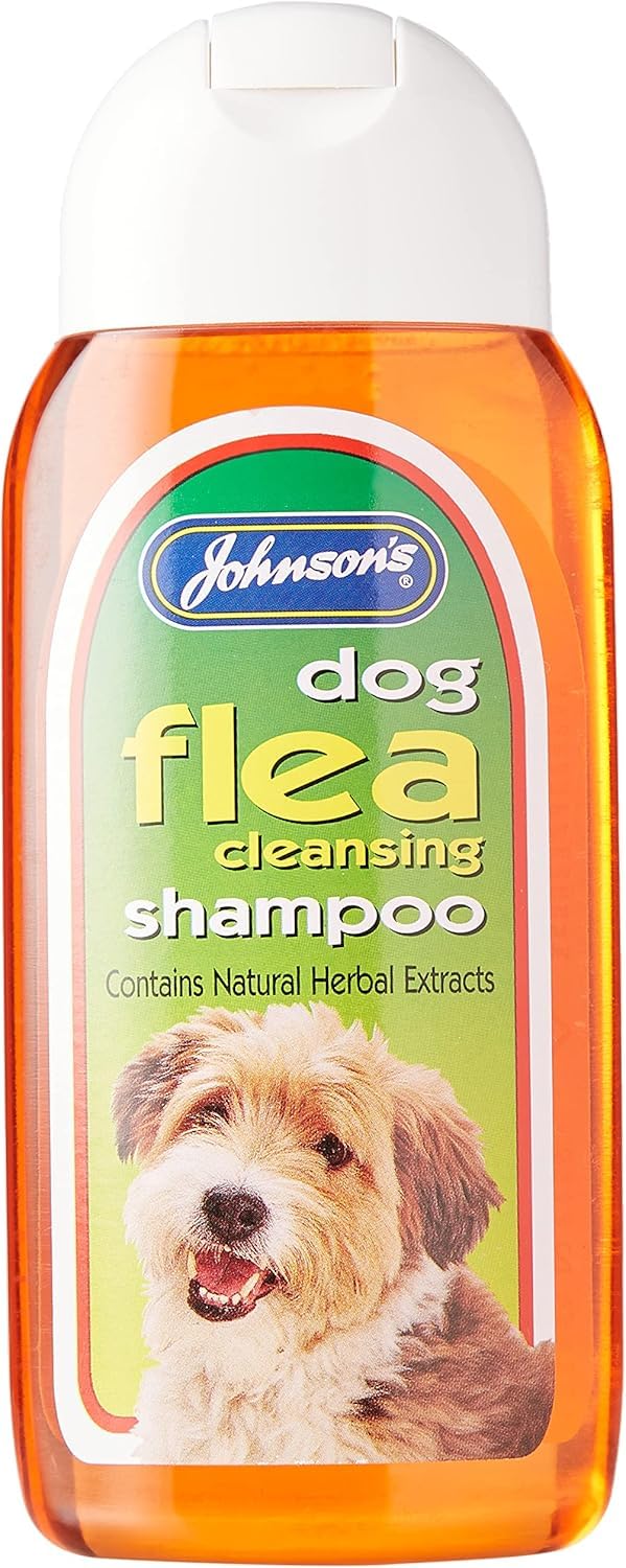 Johnsons Dog Flea Cleansing Shampoo 200ml