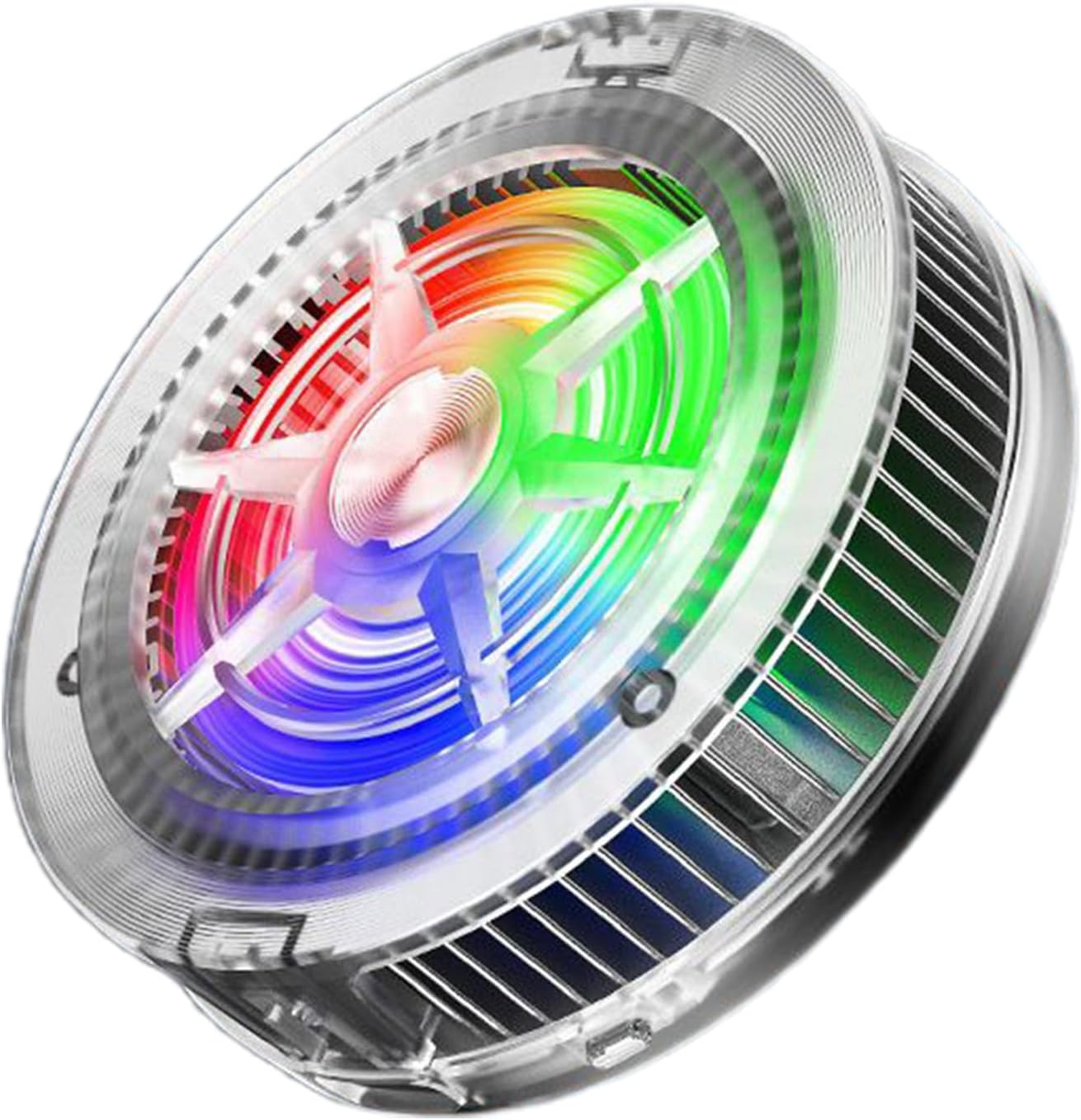Magnetic Phone Cooler - Semiconductor Mobile Cooler with Digital Temperature Control | Quiet Usb Rgb Cellphone Radiator for gamng E Sports Live Streaming Kids Adults