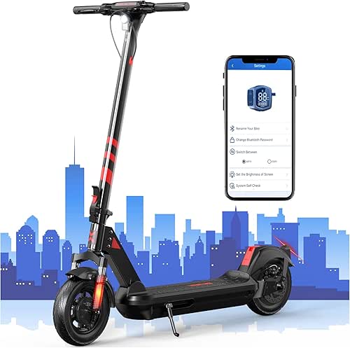 RCB Electric Scooter Adults, 500W Motor &18 MPH, W. Capacity