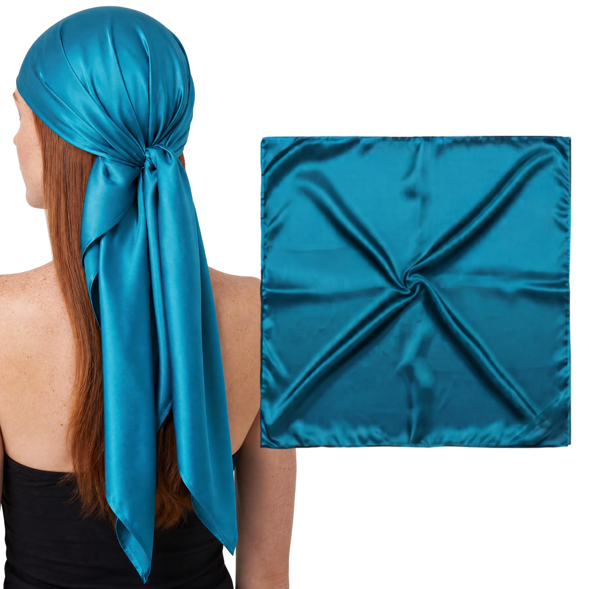 Mulberry Park Silks Head Scarf Bandana Foulard Femme