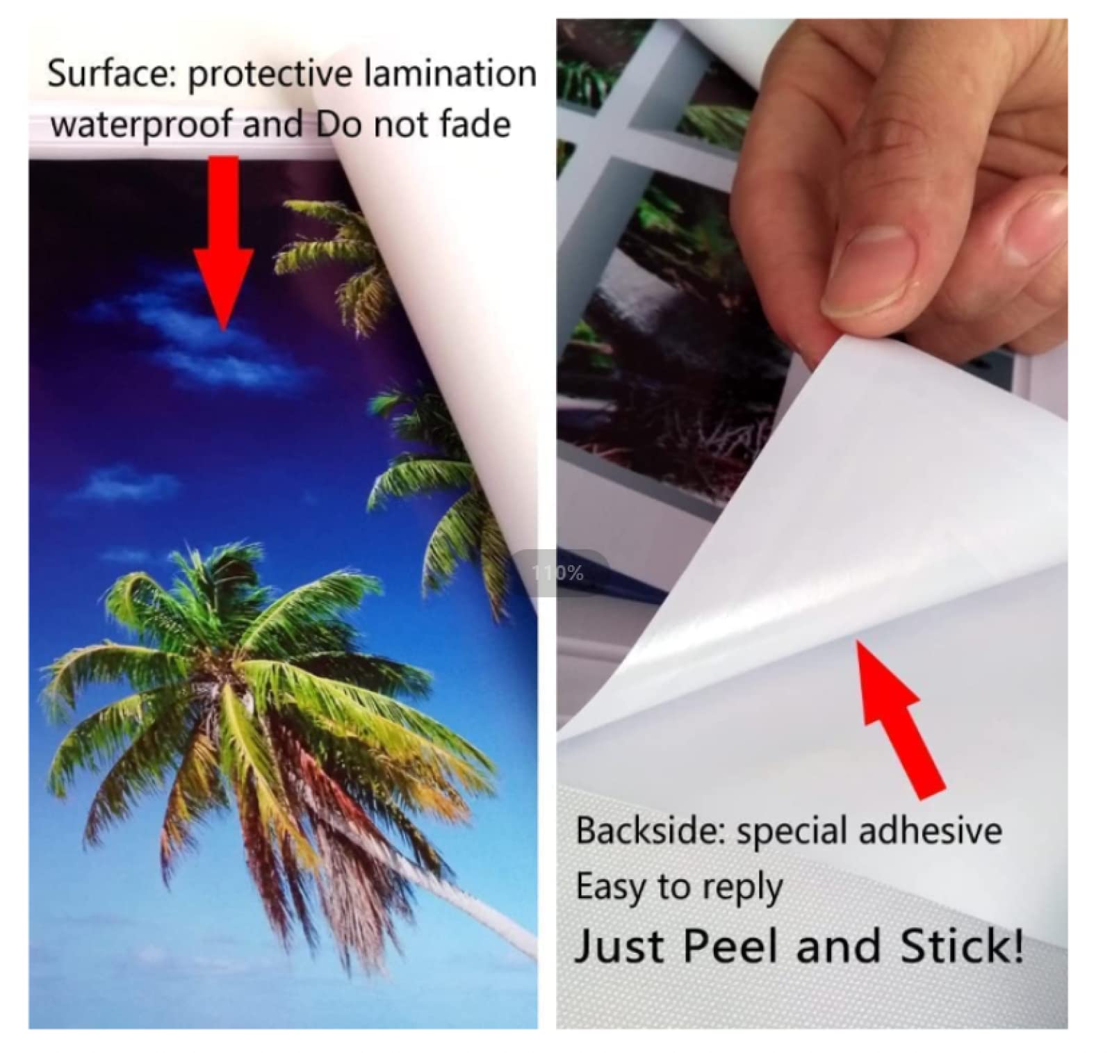 A.Monamour 3D-deurstickers voor binnendeuren effen witte deur vinyl waterdichte zelfklevende deur muurschildering stickers voor slaapkamer kantoor badkamer 77 x 200 cm