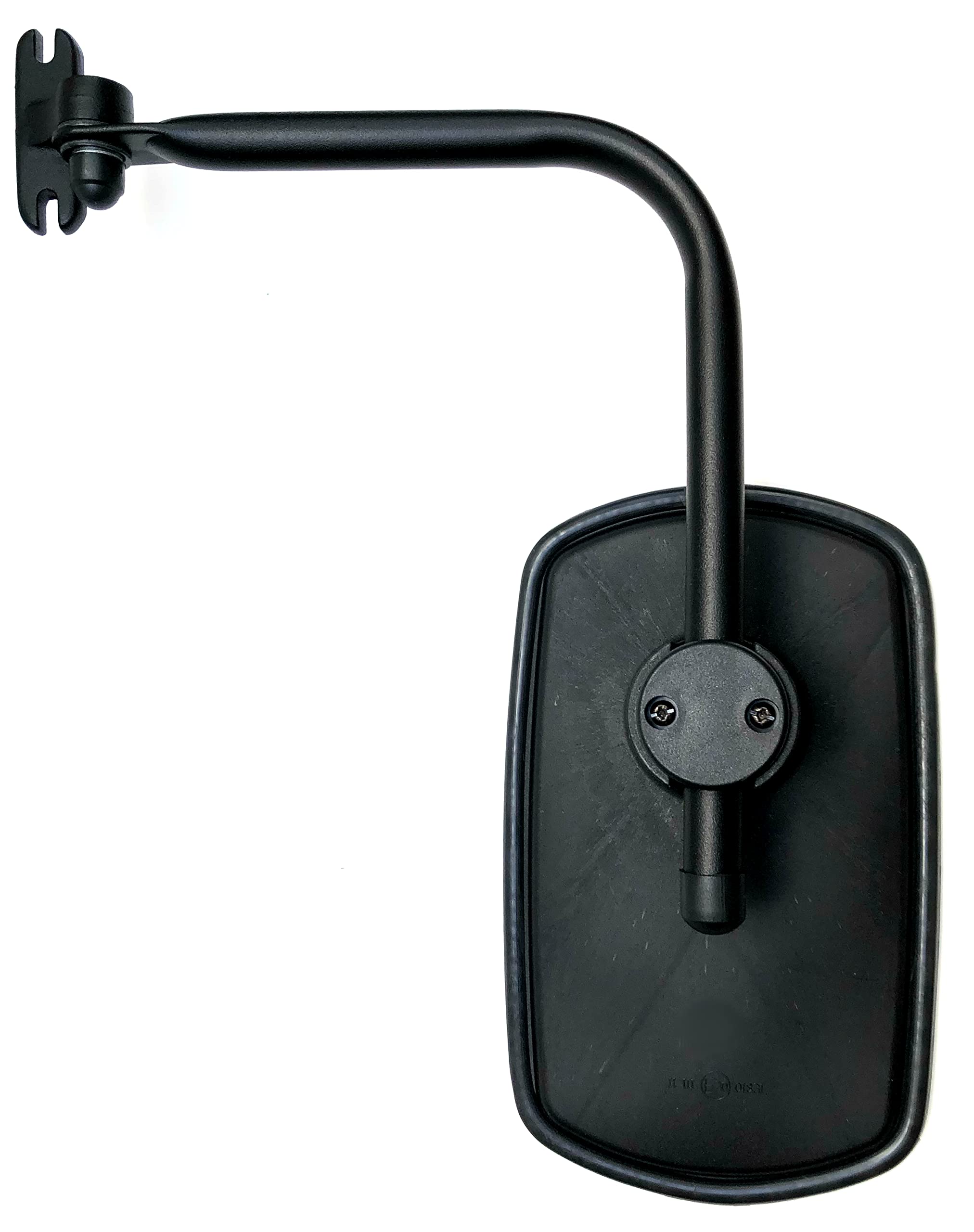 2 specchietti esterni 260 x 155 E20 ø14 – 23 e supporto per specchio per trattore, camion, escavatori, macchine edili, camper