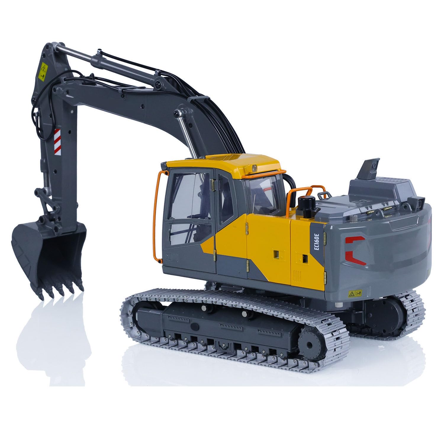 Amazon.com: wheelfun Double E 1:14 RC Excavator Model for E010
