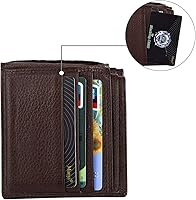 Vista 5 de Manyi 5 tarjetas de bloqueo RFID, protección para toda la cartera y protector de bolso, bloqueador de tarjetas de crédito NFC sin contacto (negro)