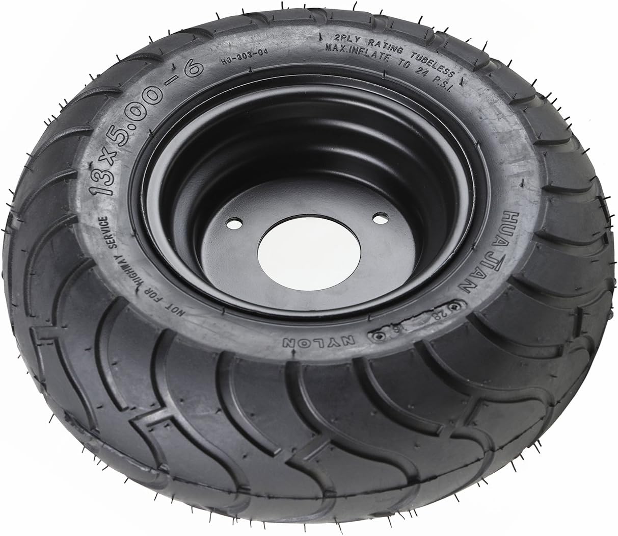 13x5.00-6 Tire With Rim For ATV Quad Go Kart 4 Wheelers