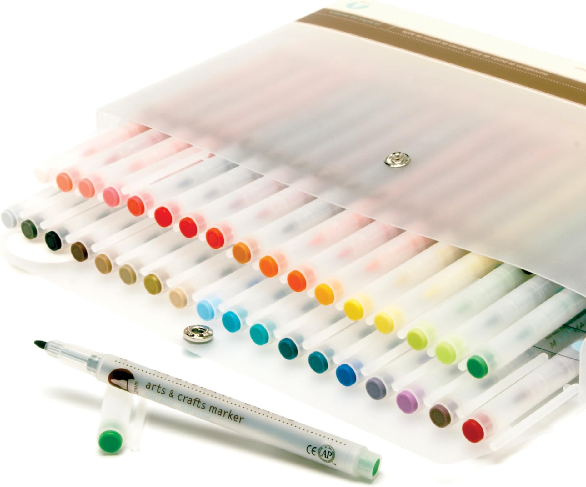 Martha Stewart Crafts Arts and Crafts Marker Set, 36 Pieces