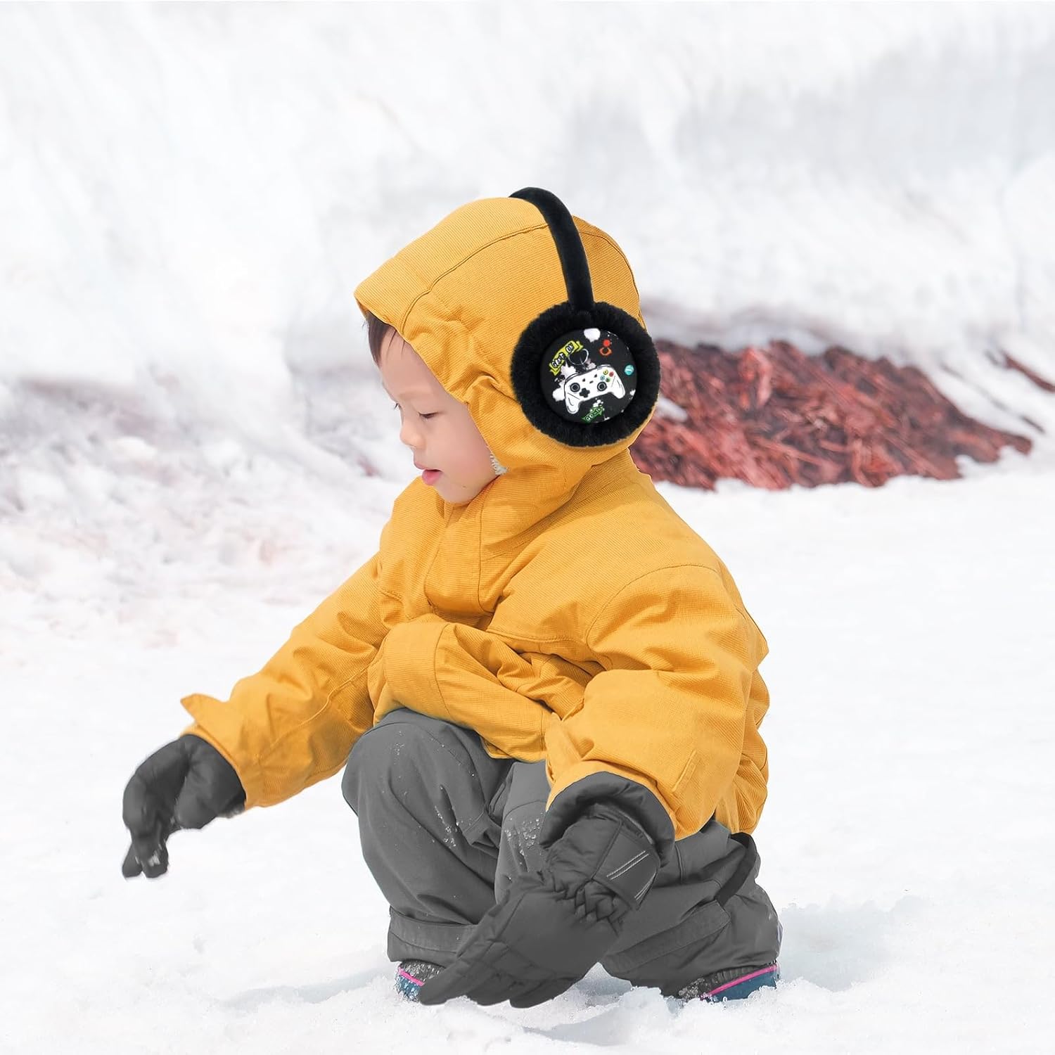 Kids Earmuffs Warmer Ear muffs Winter Fleece Earmuffs Warm Ear Covers for Toddle Girls Boys - Image 6