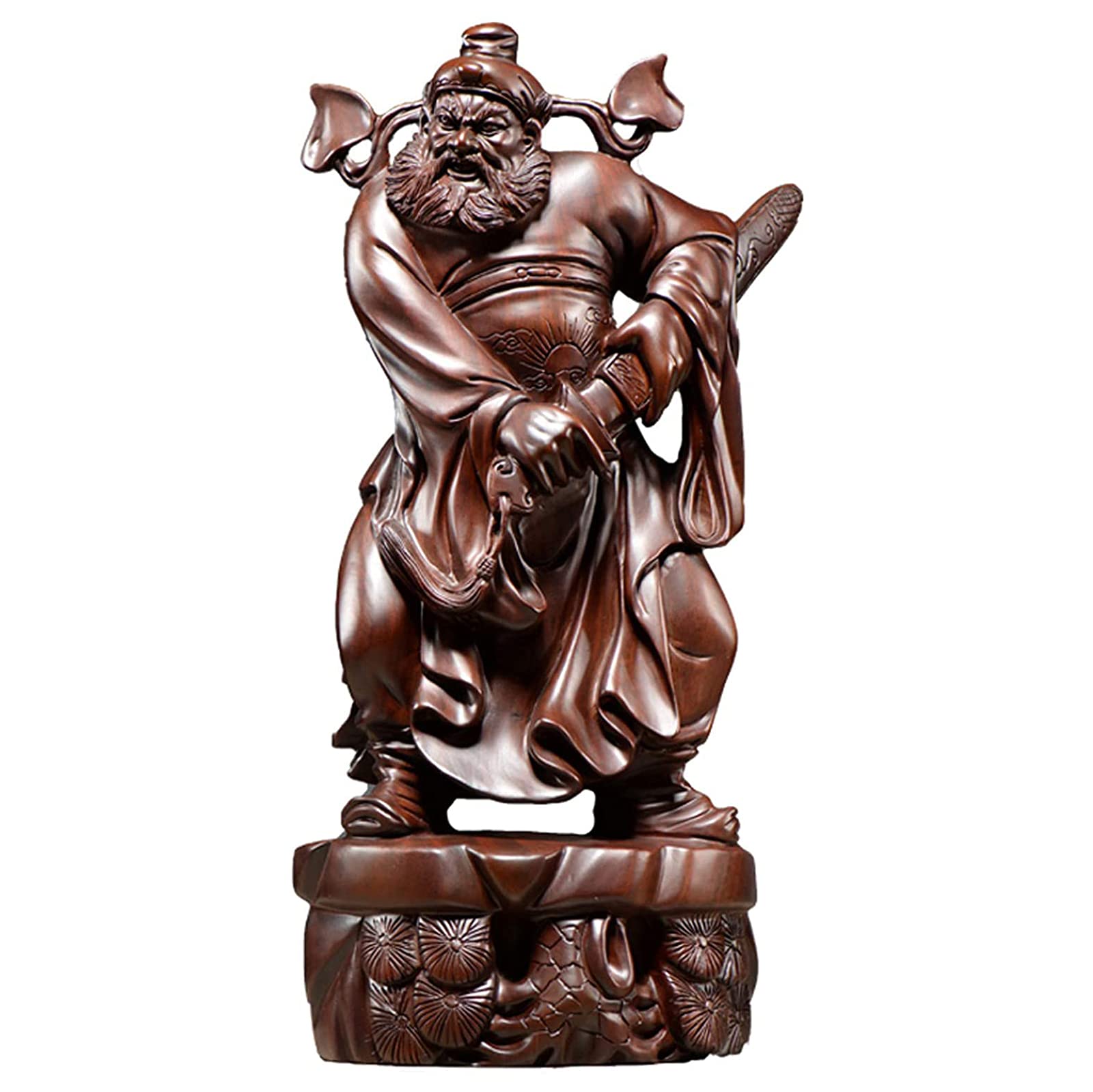 Amazon.co.jp: 鍾馗様【鍾馗・鎮宅聖君】厄除けの神 仏像 神像 鍾天師