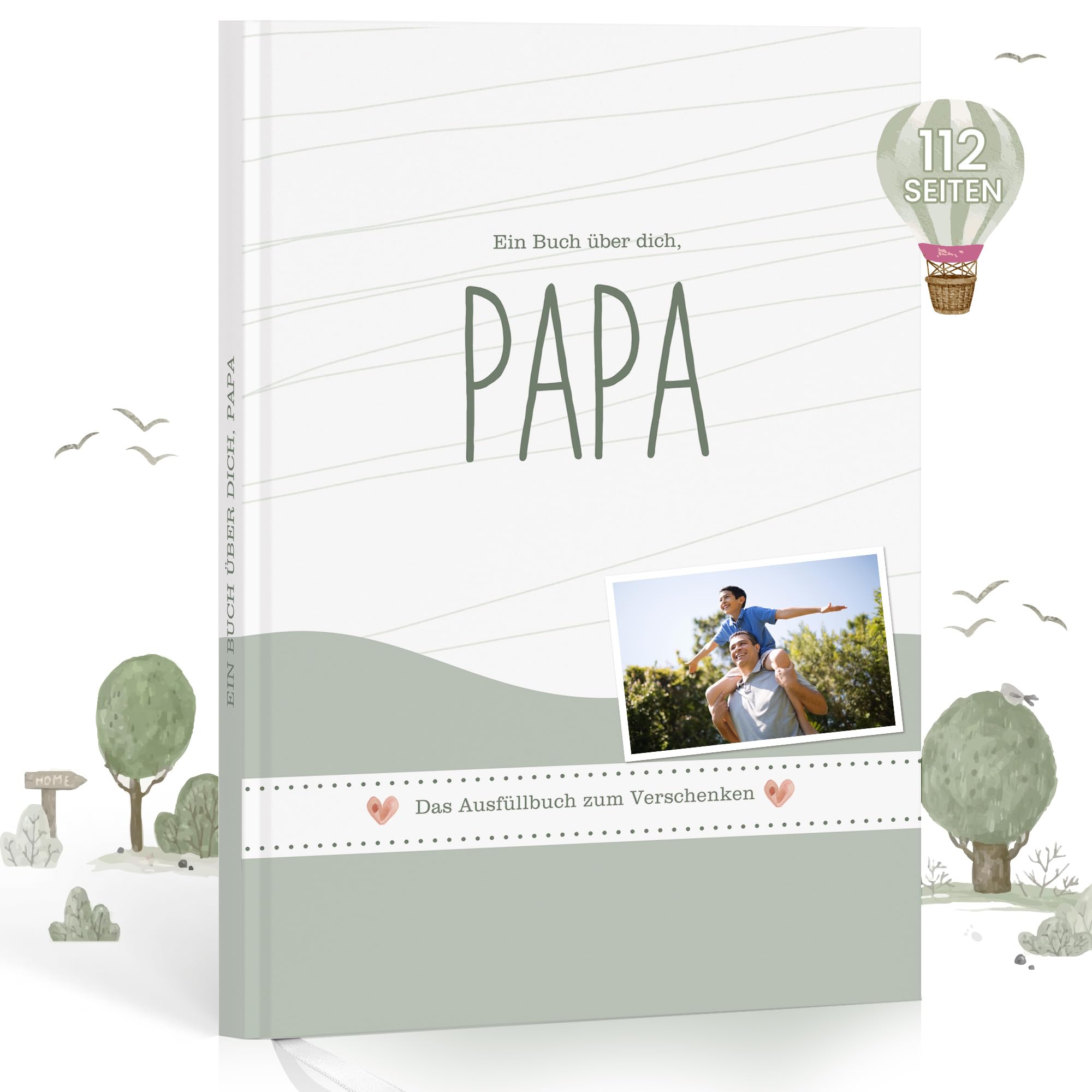 Papa erzähl mal – Persönliches Erinnerungsbuch zum Ausfüllen, besonderes Geschenk zum Vatertag, um seine Geschichte für immer festzuhalten