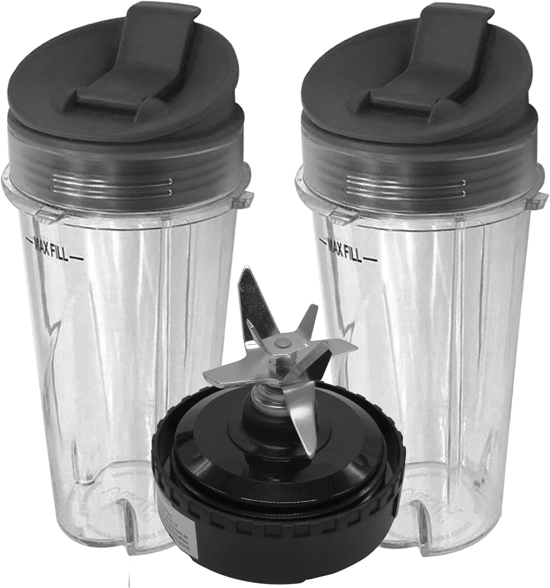 Replacement 16oz cup with lid and extractor blade