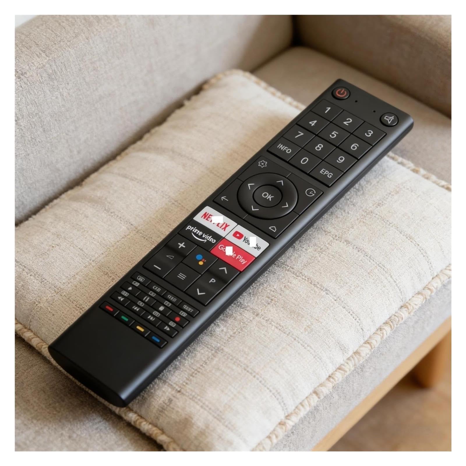 1 pz GCBLTV02ADBBT Telecomando vocale for Smart TV ODL24771(No voice function)