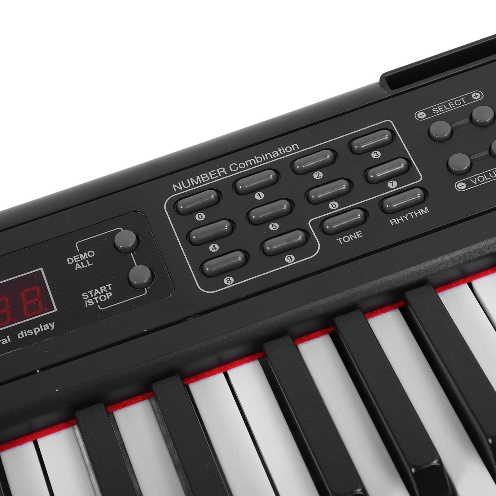 Set di Tastiere Elettriche, Tastiera di Pianoforte Multifunzionale per lo Studio e l'insegnamento Individuale (Spina europea)
