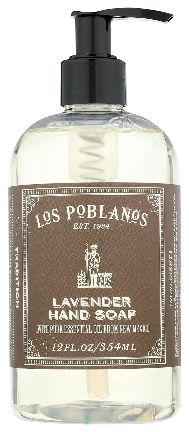 Los Poblanos, Hand Soap Lavender, 12 Fl Oz