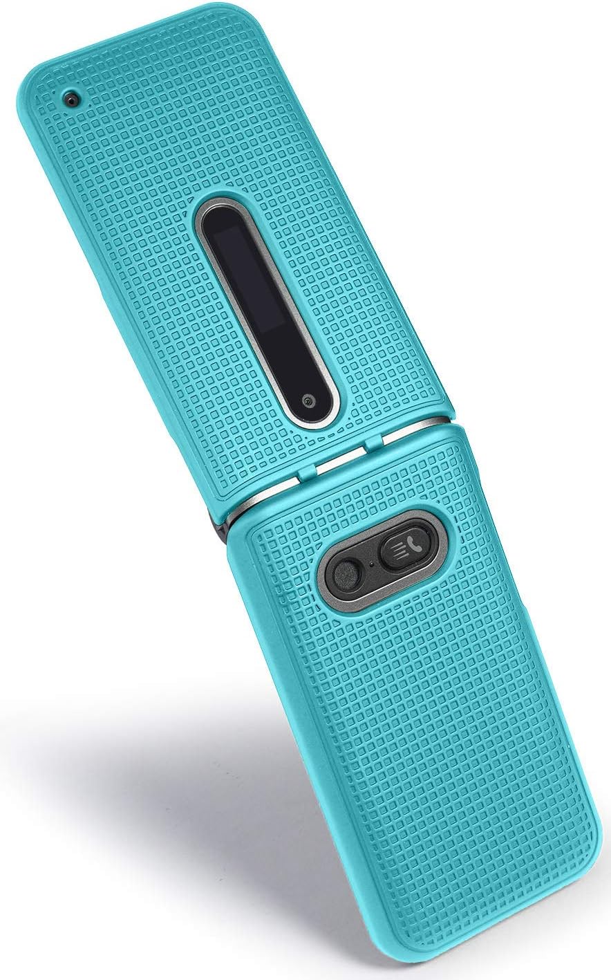 Nakedcellphone Grid Series for LG Classic Flip Phone Case - Teal Mint image 5