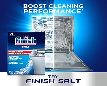 Finish Dishwasher Salt 4KG | Protection from Limescale