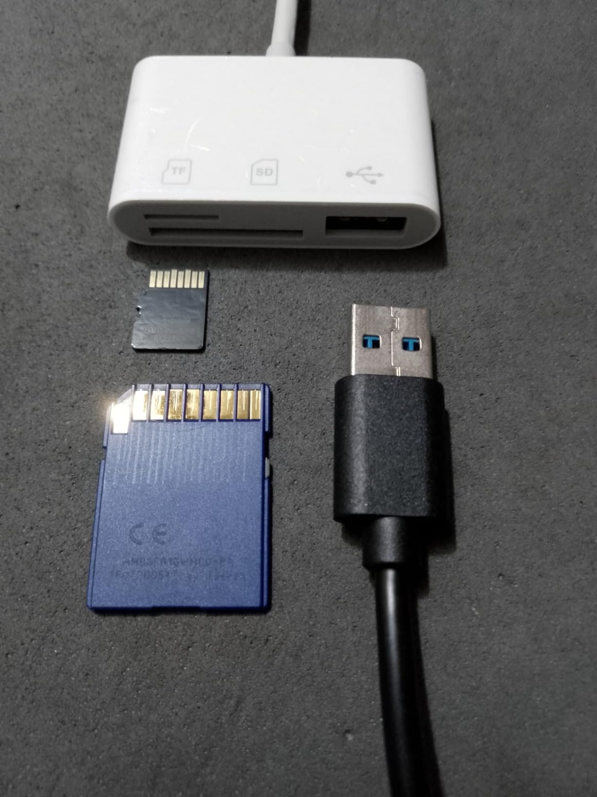 Lettore Schede USB-C 3 In 1 - Per SD, TF, USB 3.0, Compatibile Con Phone, Tablet, PC, Fino A 512GB - Foto 11