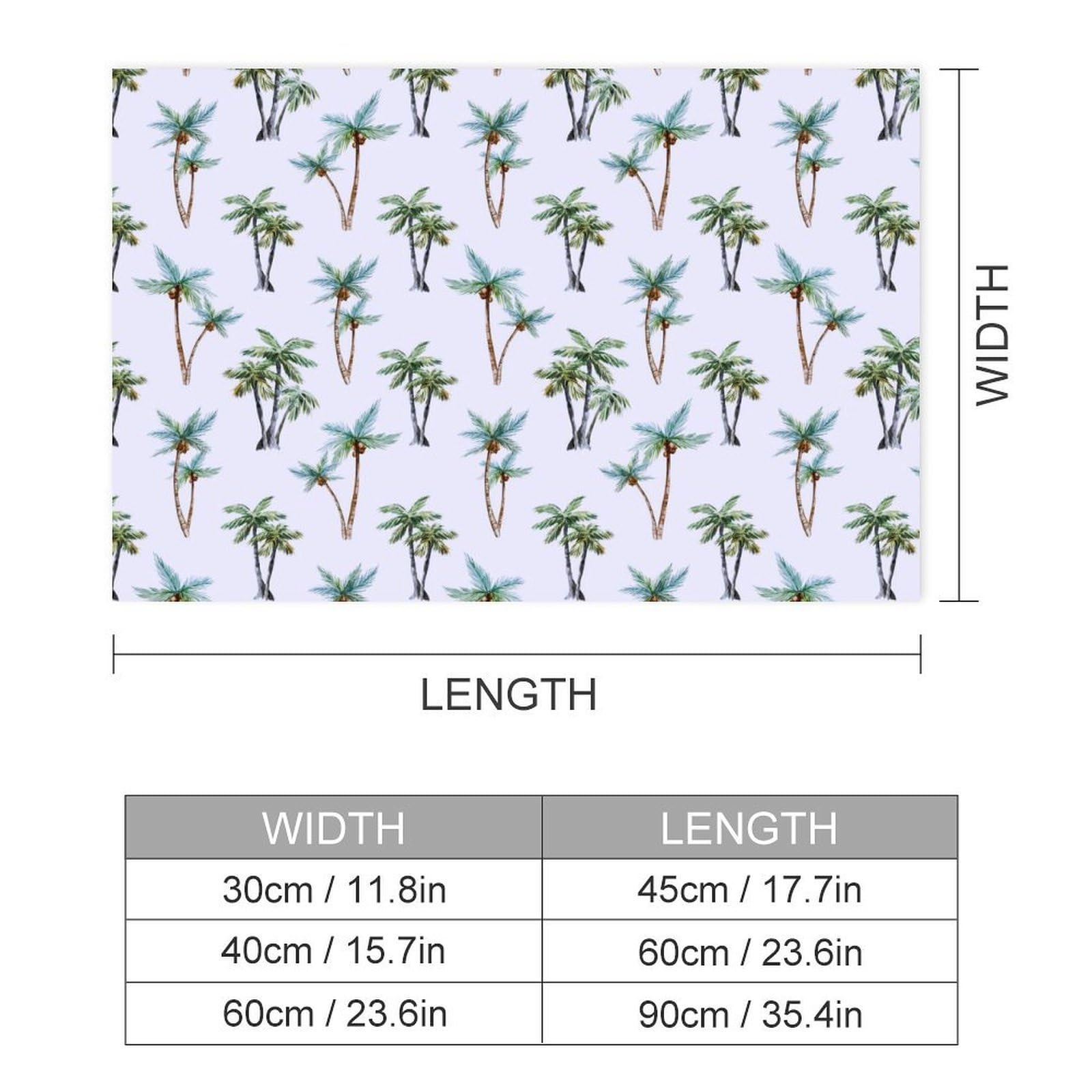 Palm Tree Jamaica Fashion Poster Letters Self Adhesive Wall Art Prints Durable and Waterproof Home Decor 40 * 60?cm?