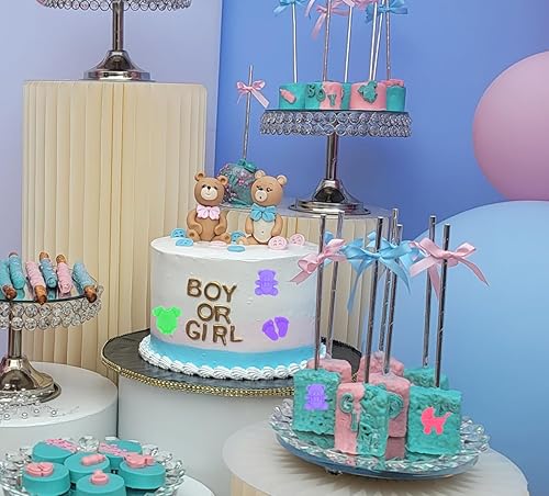 Miniatura 3 de Paquete de 2 moldes de chocolate para baby shower, pies de bebé, mameluco de bebé, chupete de biberón, molde de oso para carro, molde de silicona