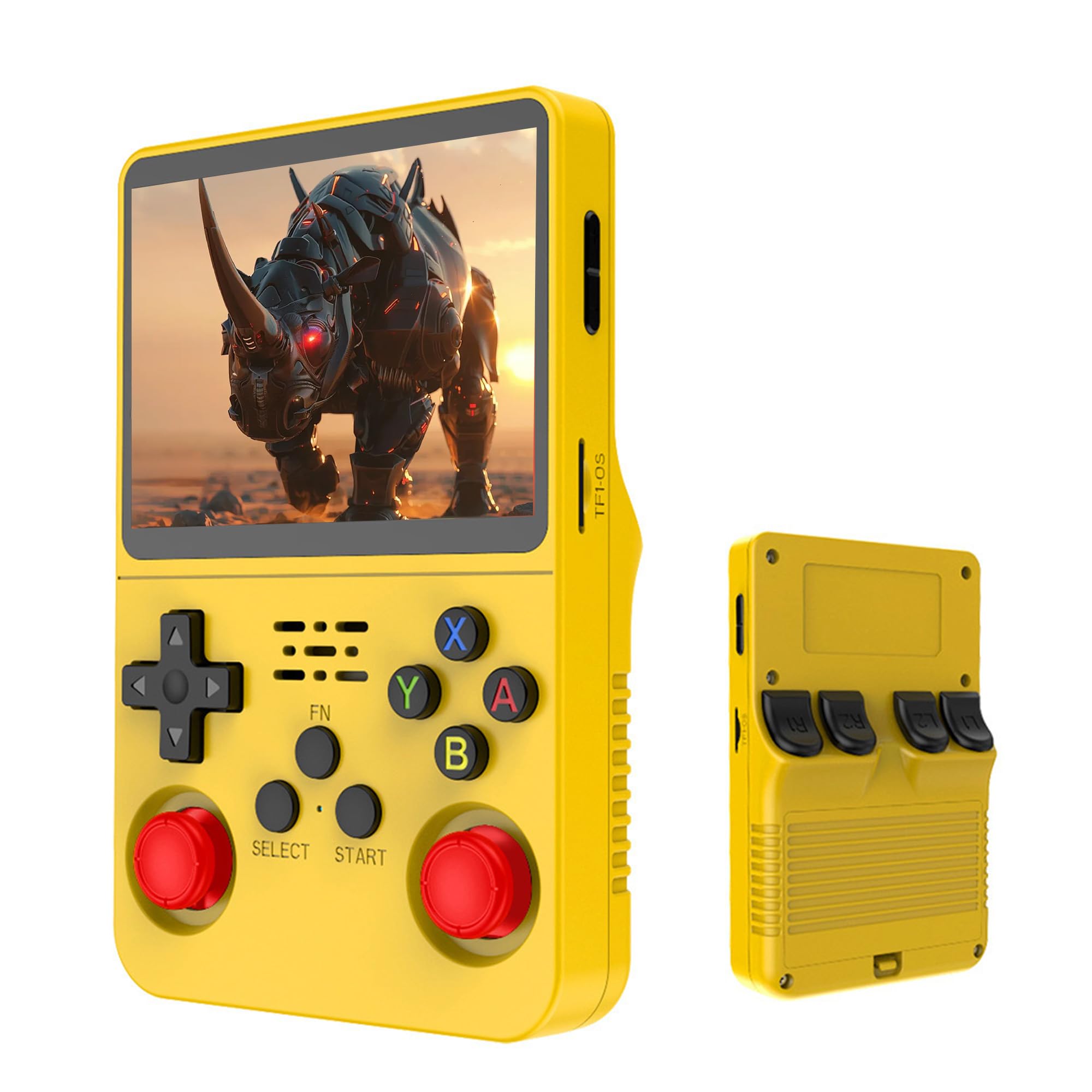 R36S Retro Handheld Game Console 3.5” HD Built in 15000 Games, 2025 Gaming Without Delay, Support Archivable, Searchable, Load, Collectible, Birthday