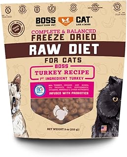 Complete Freeze Dried Raw Cat Food - Turkey