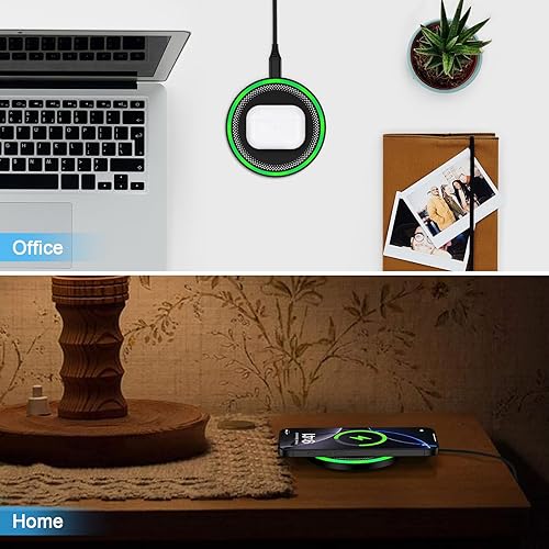 Miniatura 5 de For Samsung Wireless Charger Fast Charging Pad for Galaxy S25 Ultra/S26/S24 Plus/S24 FE/S24Ultra/S23+/S22/S21,15W Wireless Phone Charger Android
