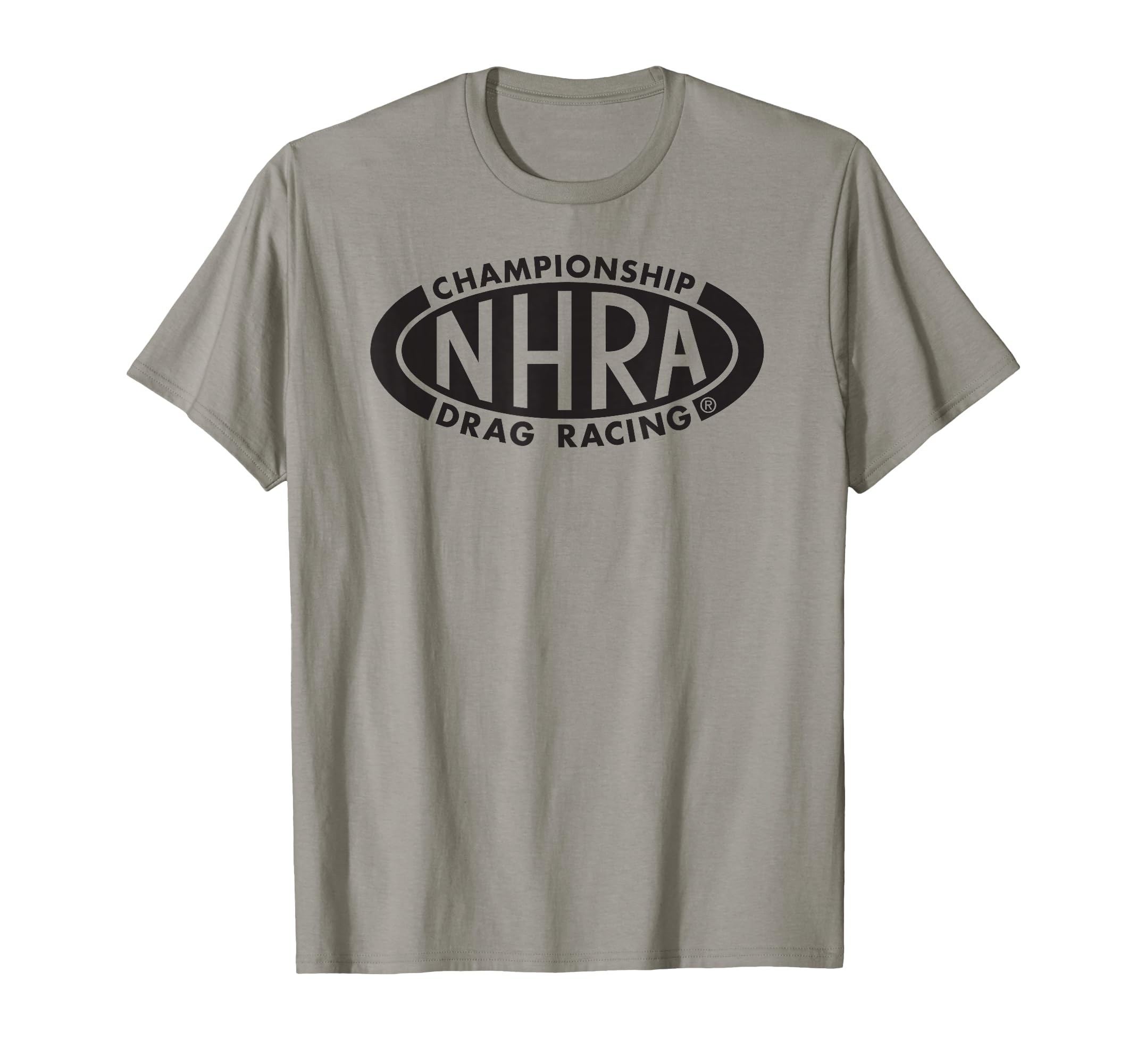 NHRA Championship Drag Racing Black Oval Logo T-Shirt Small