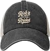 Risk It for The Brisket Hat Women Baseball Caps Cute Hats