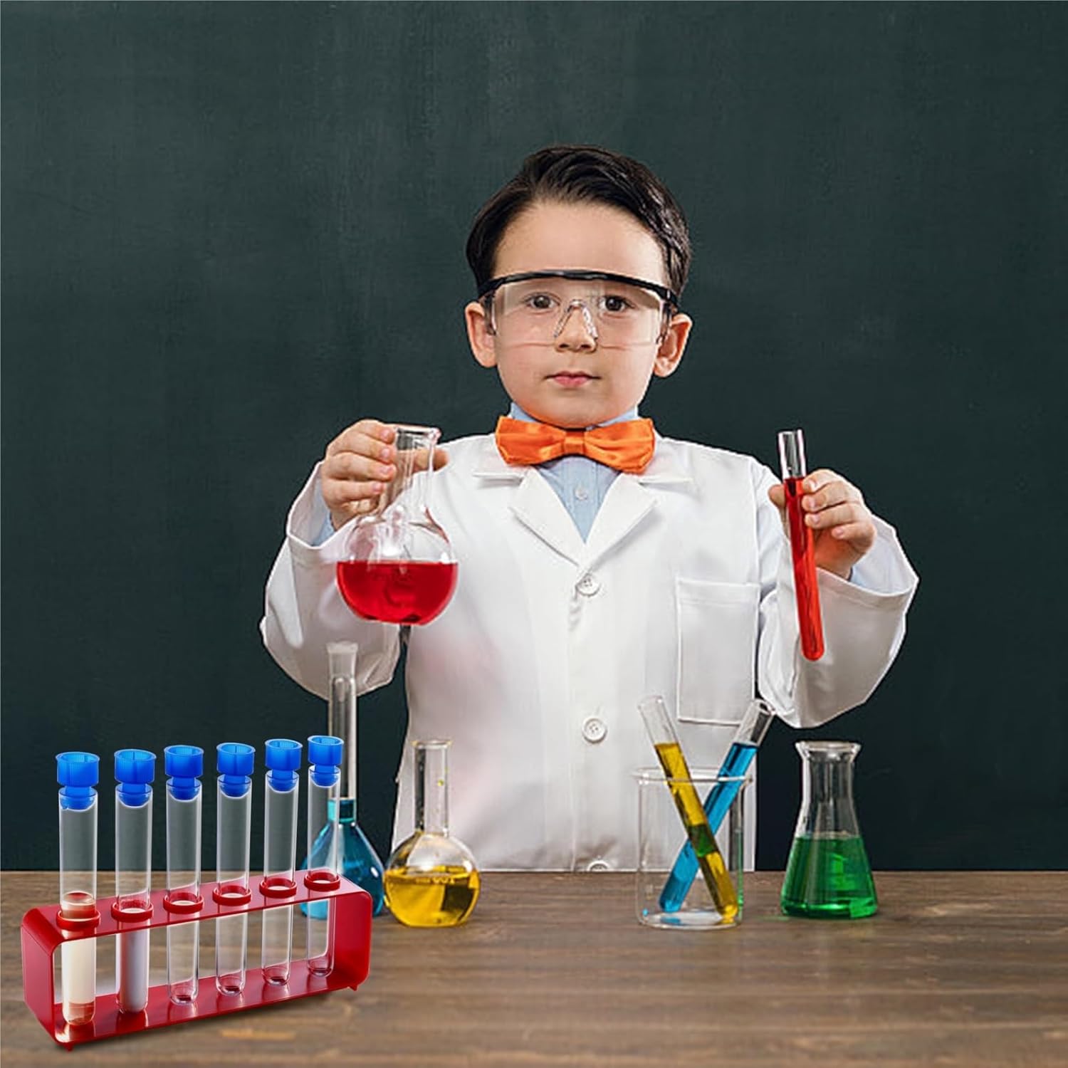 Test Tube Rack Test Tube Rack Rectangular 6 Hole Laboratory Tool for Classroom Lab Holder