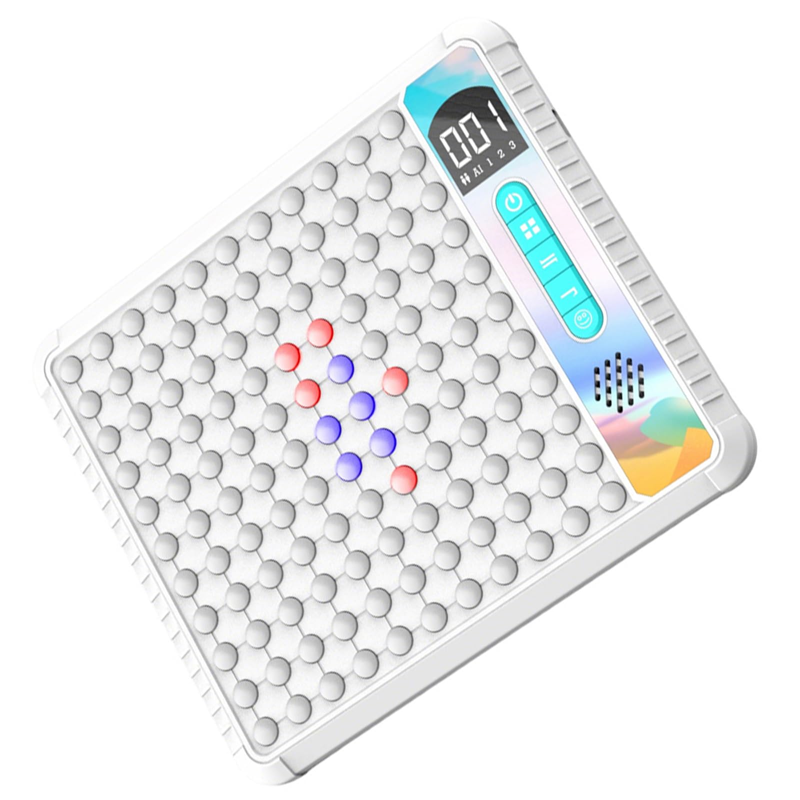 Interaktives elektronisches Spielbrett mit bunten LED Lichtern und Berührungssensoren, 19 Verschiedene Spiele, Familienunterhaltung, elektronisches Puzzle Spielzeug