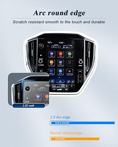 Miniatura 10 de BIBIBO Accesorios Benz Clase C W206 2022 protector de pantalla de vidrio para Mercedes-Benz Clase C W206 2021 2022 pantalla de navegación 2022